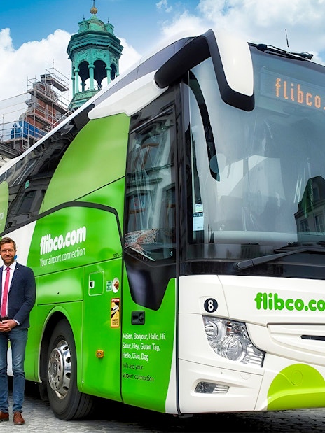 Shuttle bus for one-way tickets from Frankfurt Hahn Airport to Frankfurt City.