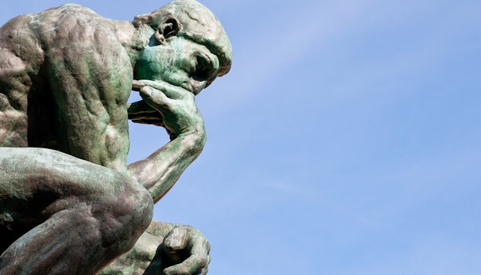 The Thinker by Auguste Rodin