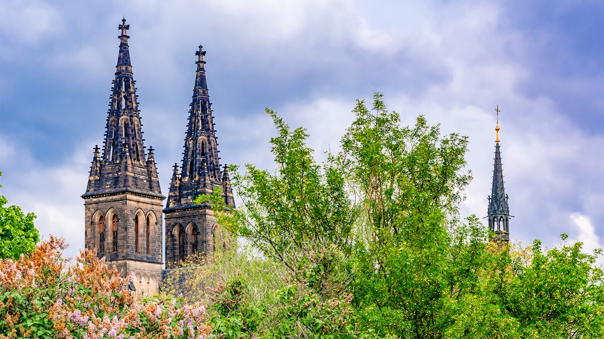Vyšehrad basilica of st. peter and st. paul