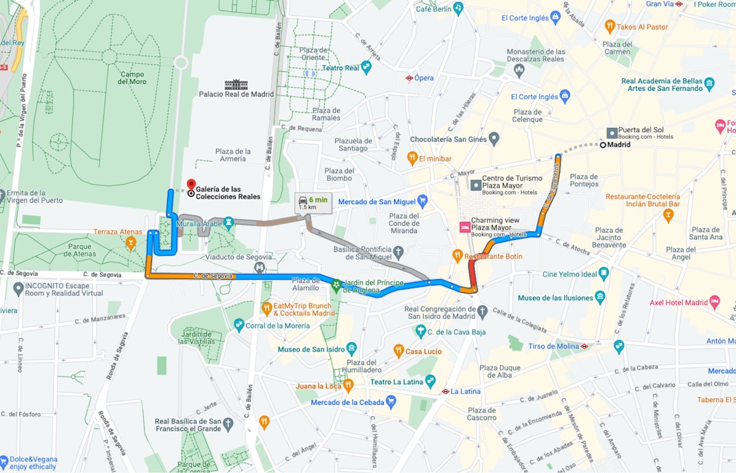 Museo de Colecciones Reales di Madrid