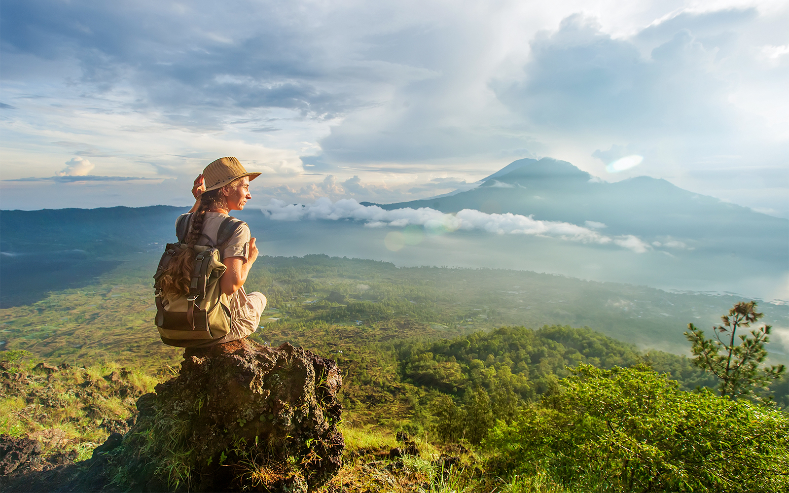 Mount Batur’s geography