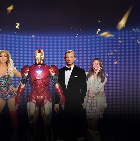Stand shoulder to shoulder with international icons at Madame Tussauds Singapore