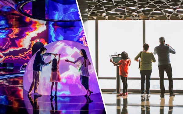 Combo: AYA Universe + Burj Khalifa At The Top Level 124 & 125 Tickets