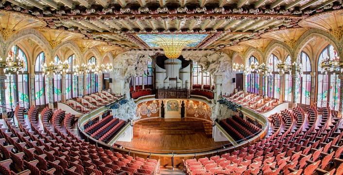 Palau de la Música Catalana in Barcelona
