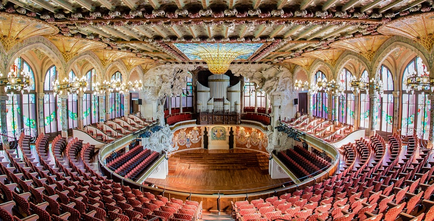 Palau de la Música Catalana in Barcelona