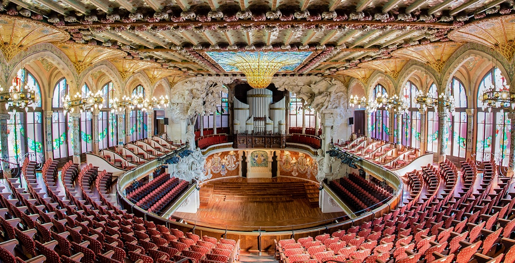 Palau de la Música Catalana in Barcelona
