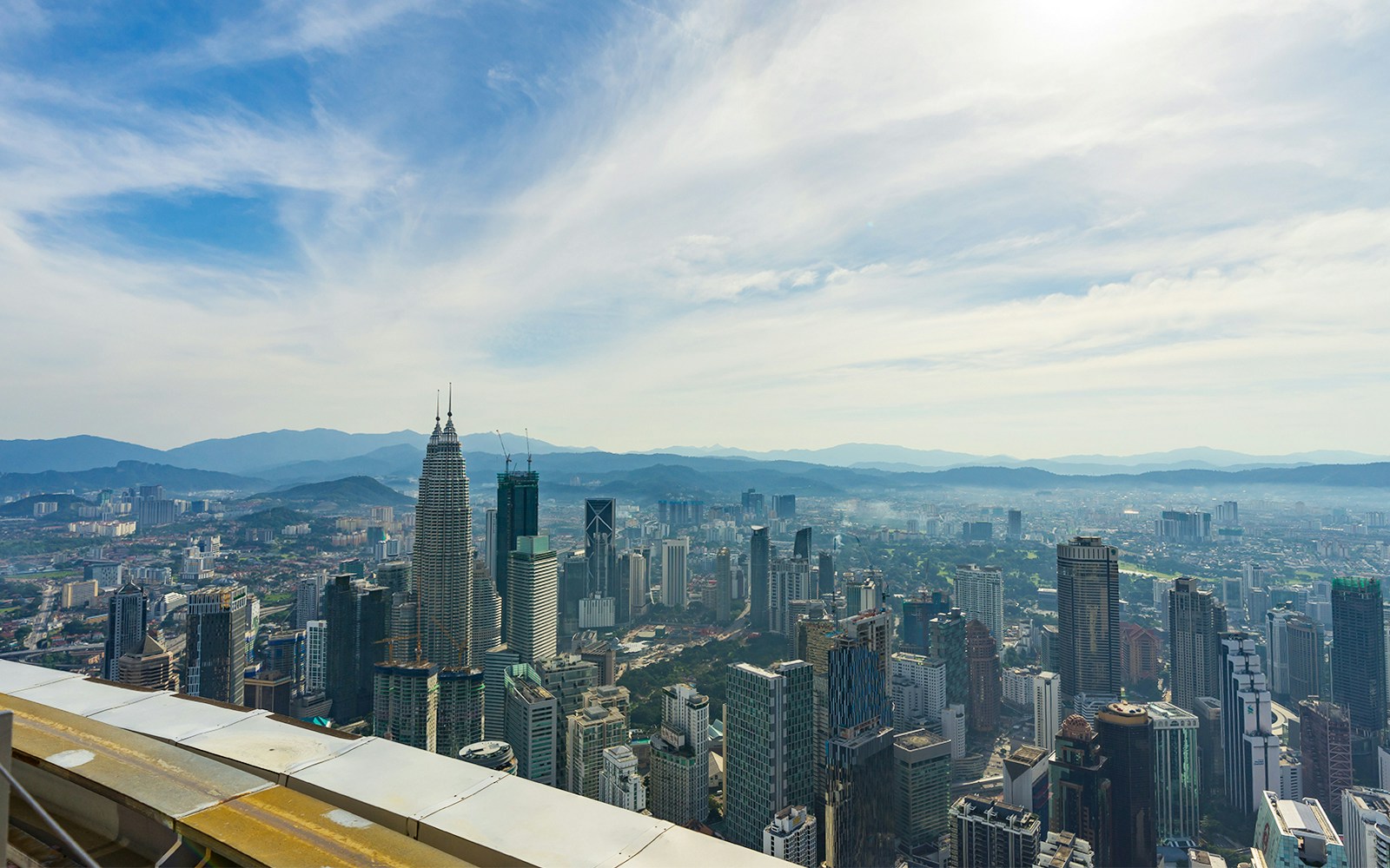 View from the Sky Deck of KL Tower