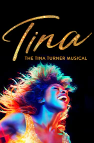 TINA – The Tina Turner Musical stage performance with vibrant lighting and energetic dancers.