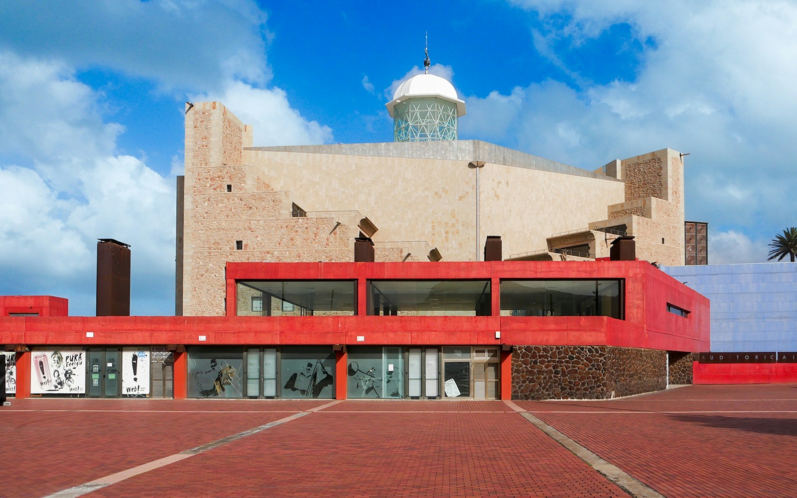 Alfredo Kraus Auditorium in Las Palmas, capital of Gran Canaria, Canary Islands, Spain