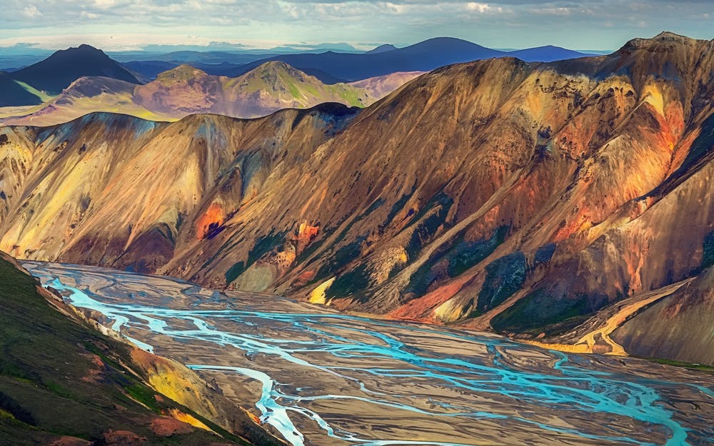 landmannalaugar highlands 4x4 minibus tour with hot spring bath-5