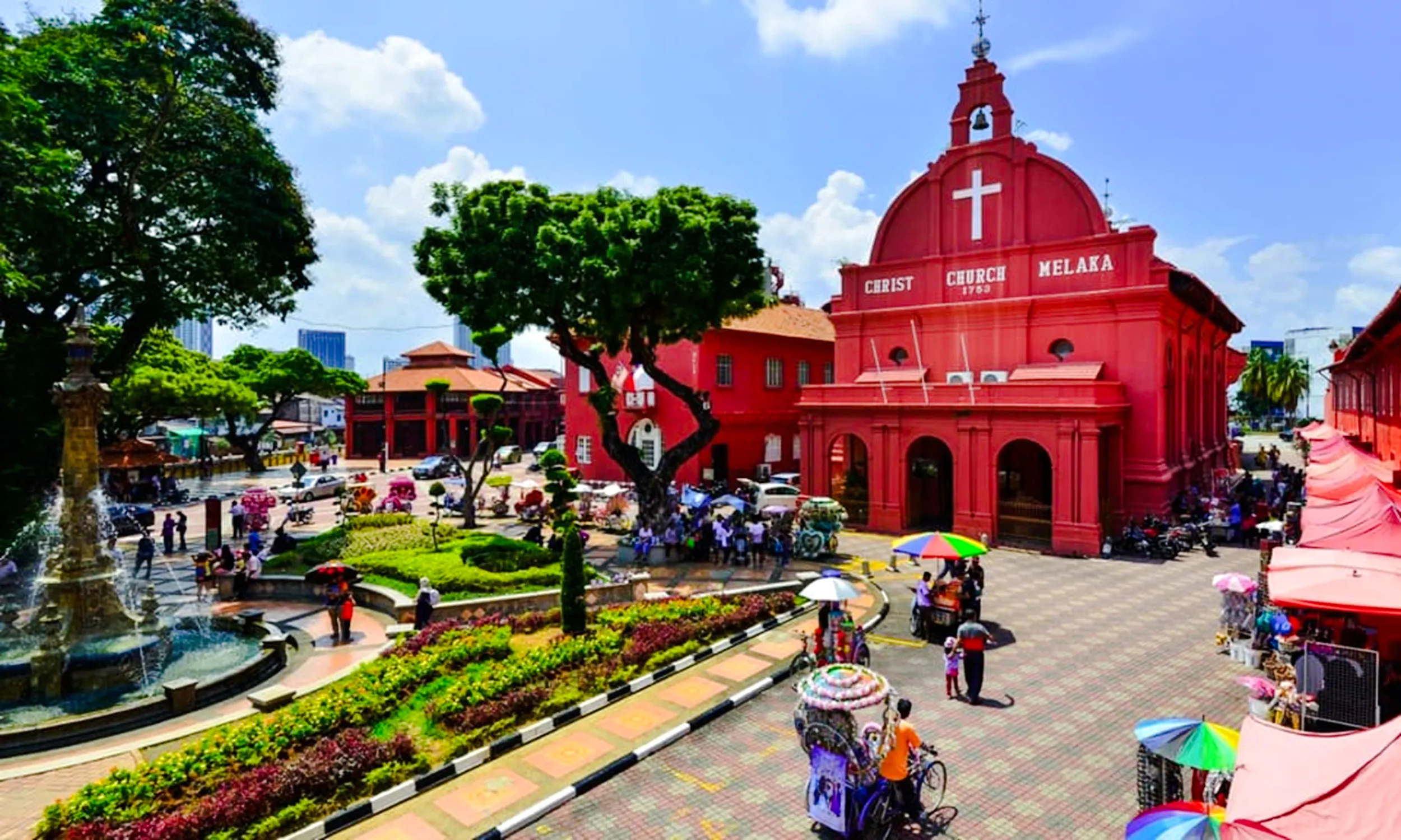 from kuala lumpur: malacca private day trip with river cruise and trishaw ride-16
