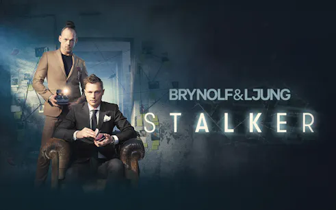 Magicians Brynolf & Ljung in a mysterious setting for "Stalker" show.