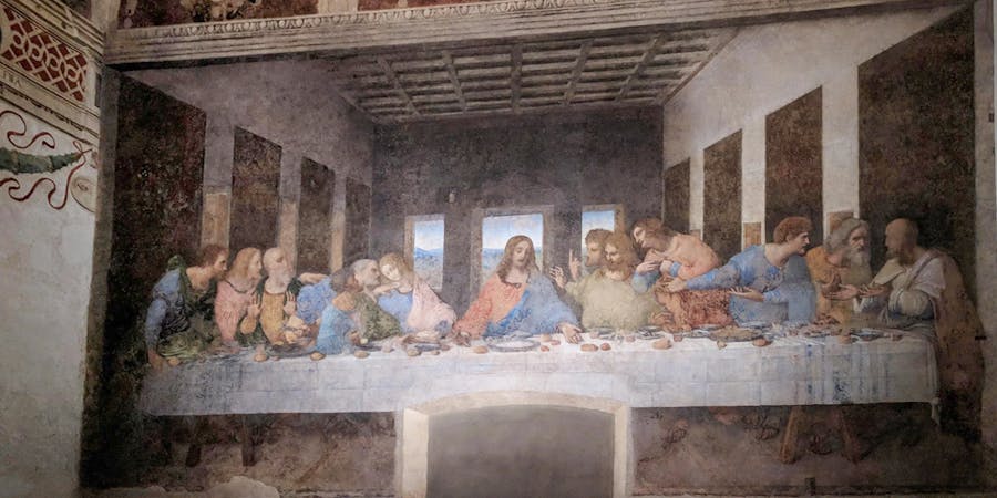 Milan in feb - last supper