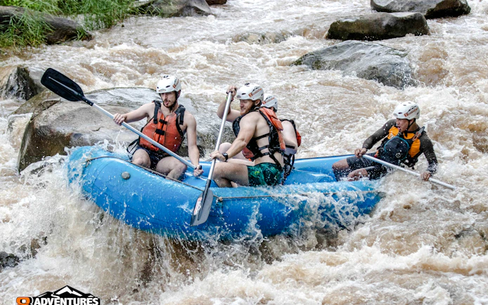 Chiang Mai Outdoor Adventure by 8Adventures: ATV, Whitewater Rafting or Waterfall Trek