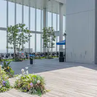 sky garden at 58th flor of Abeno Harukas