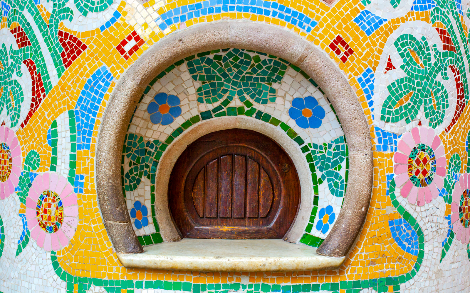 Decorative elements of Palau de la Música