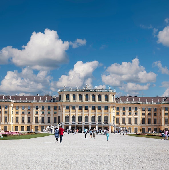 Visit the Schönbrunn Palace in Vienna’s imperial elegance