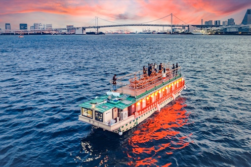 Tokyo Cherry Blossom Cruise with Dinner
