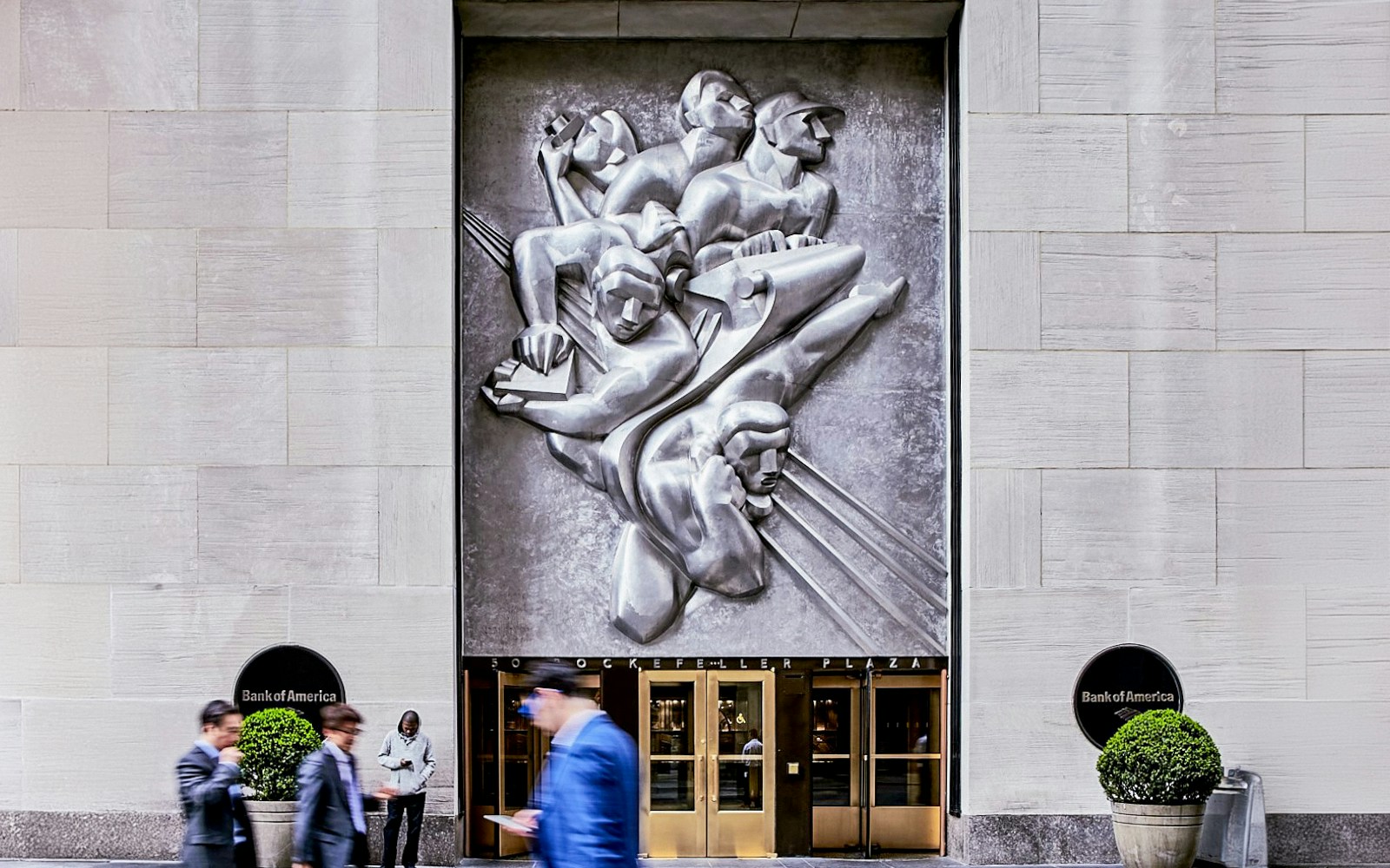 Rockefeller Center Entrance