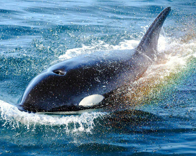Victoria Whale Watching Tour by Zodiac (Open-Air Boat)