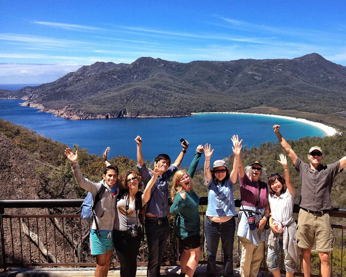 From Launceston: Day Tour to Hobart via Wineglass Bay
