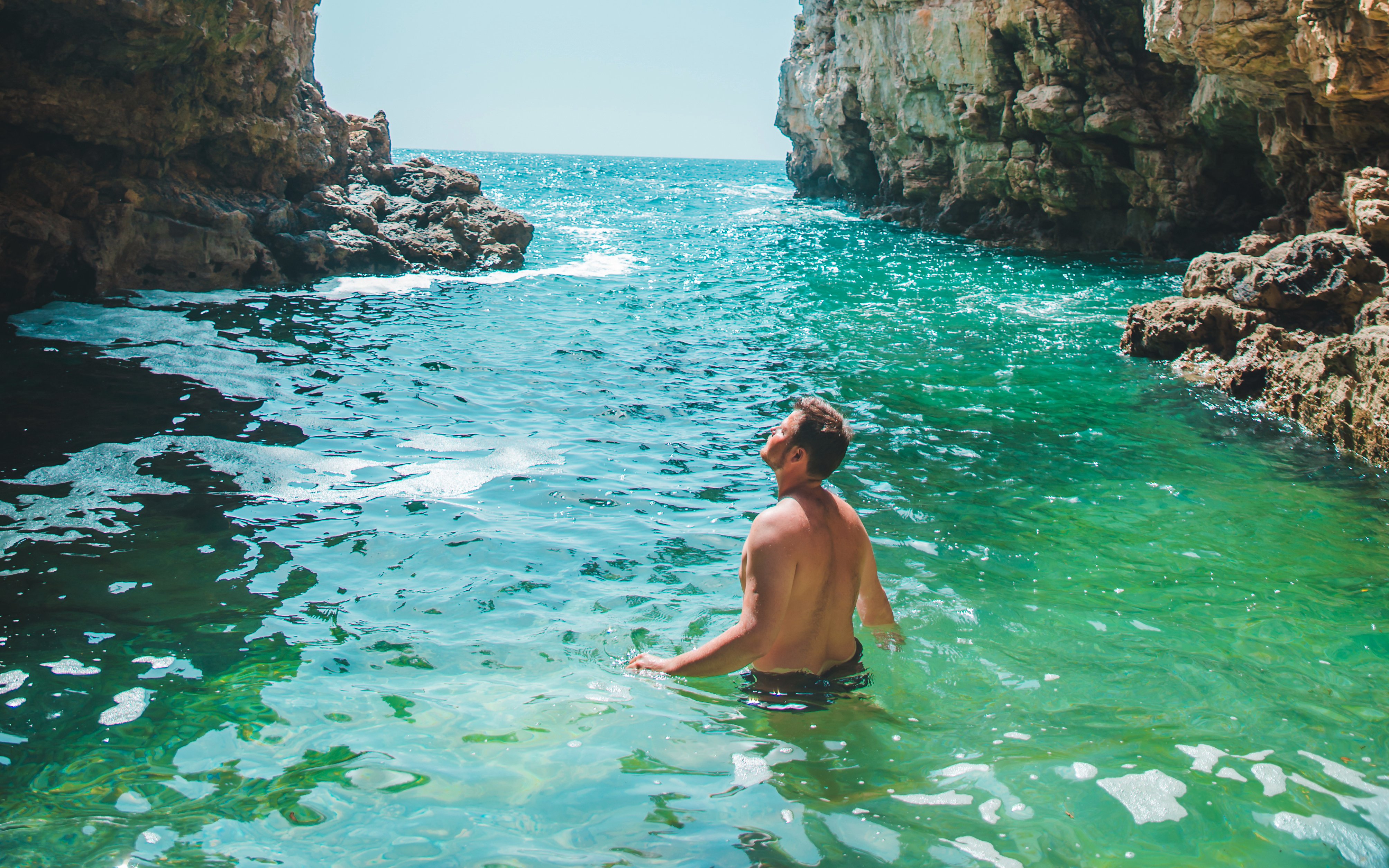 Tsambika Koyu Yüzme Molası