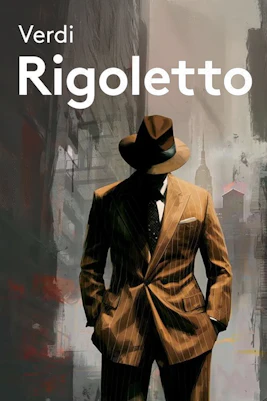 Rigoletto opera performance at the Vienna State Opera House, Austria.