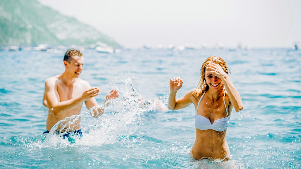 refreshing dip and soak up the sun's warmth