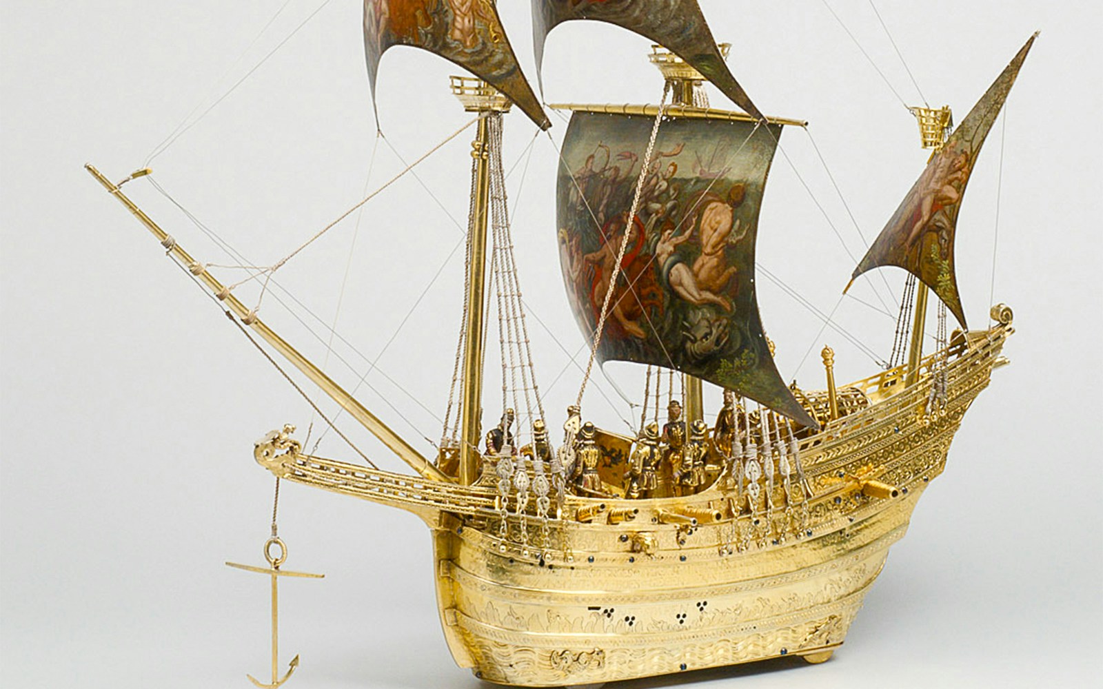 Automaton in the Form of a Ship