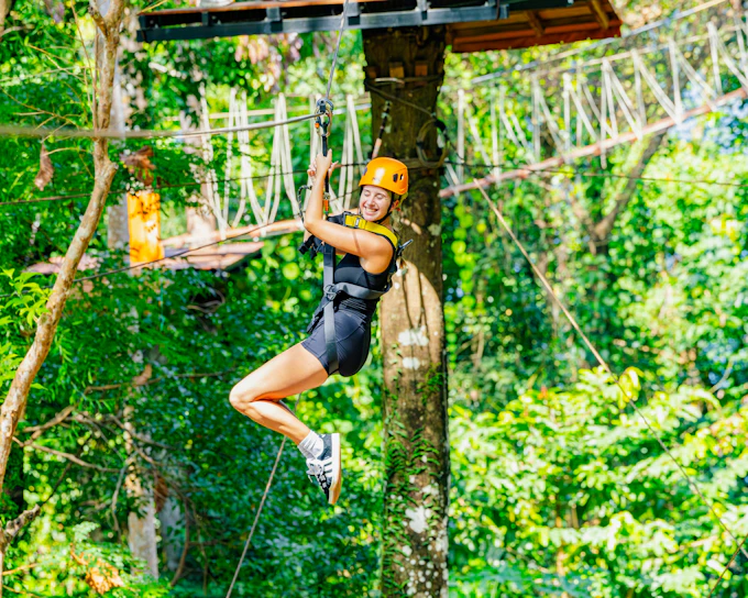 Sky Rock Zipline Adventure at Khao Lak