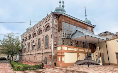 Six Dome Synagogue in Krasnaya Sloboda, Guba District, Azerbaijan.