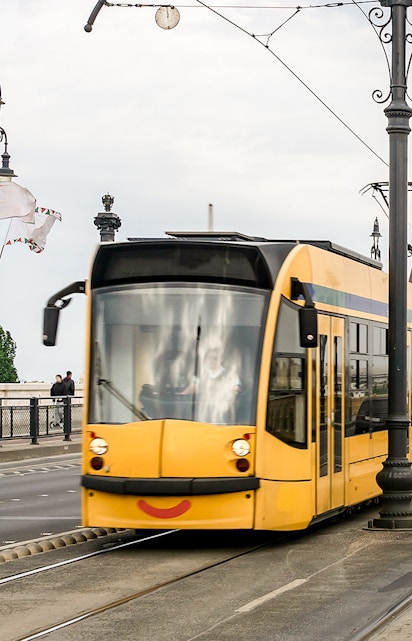 Tram in Budapest