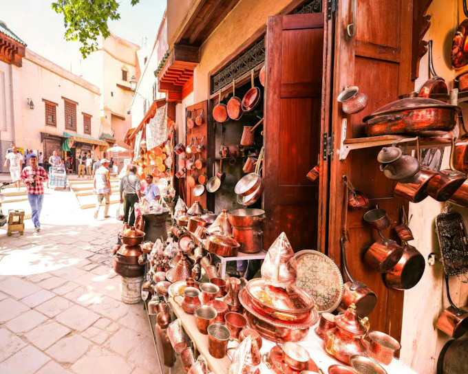 From Fes: City Tour with Sightseeing Highlights, Medina, Museum, Al Attarine Madrasa & Tannery