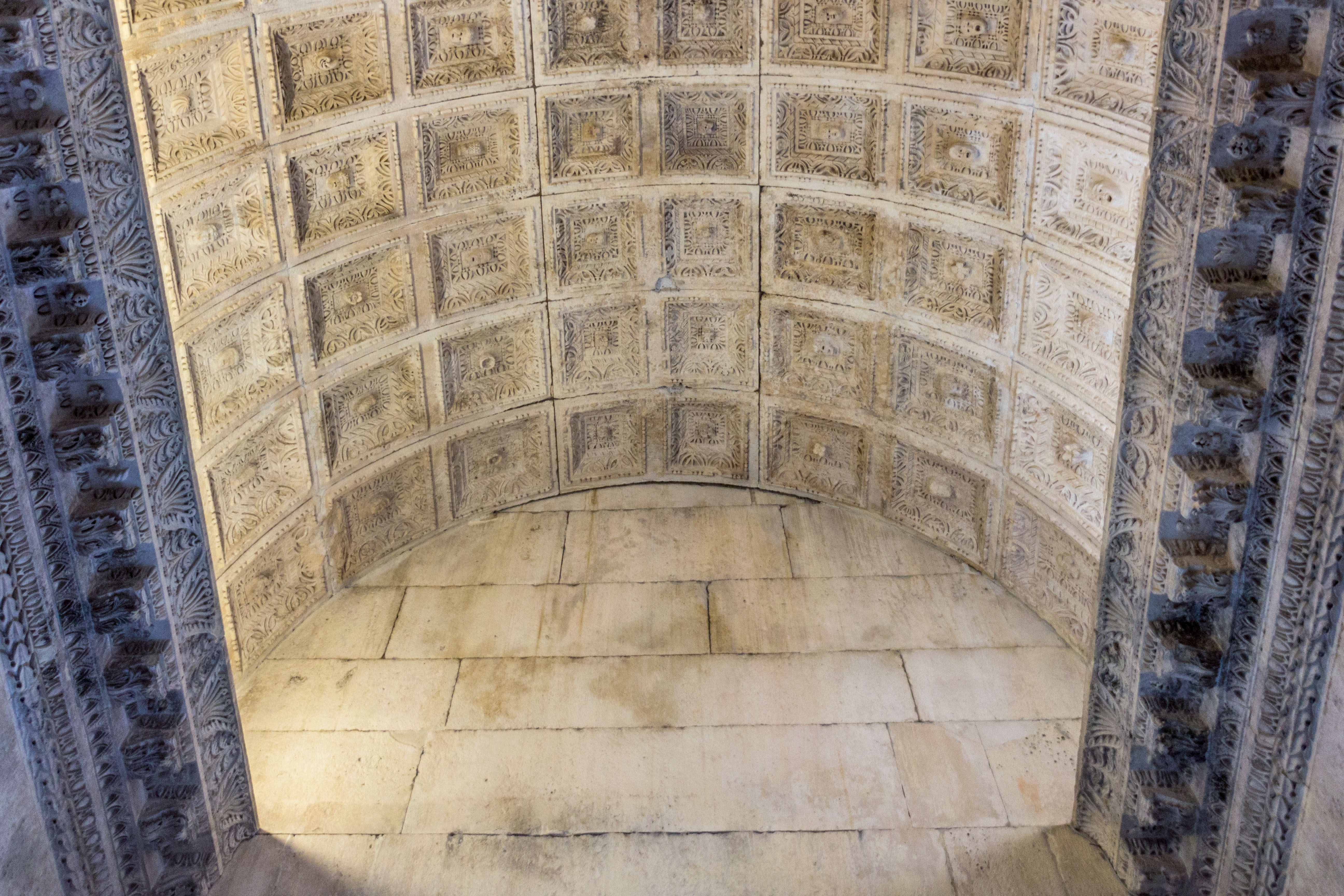 Ceiling of Jupiter's Temple in Split Croatia