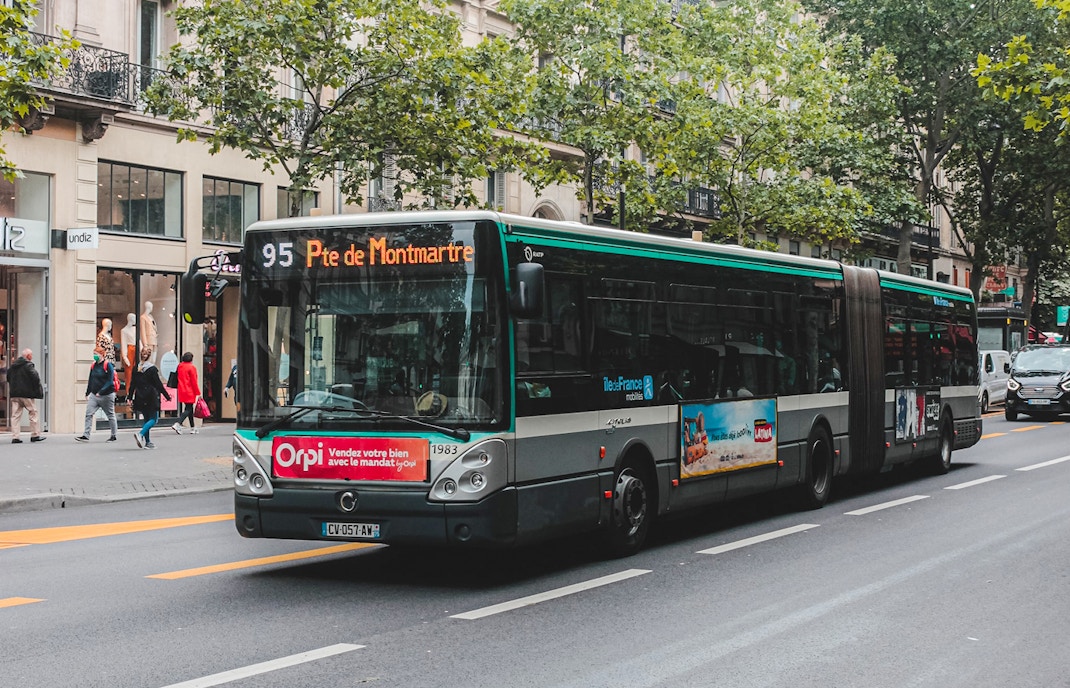 Bus to Carcassonne Castle