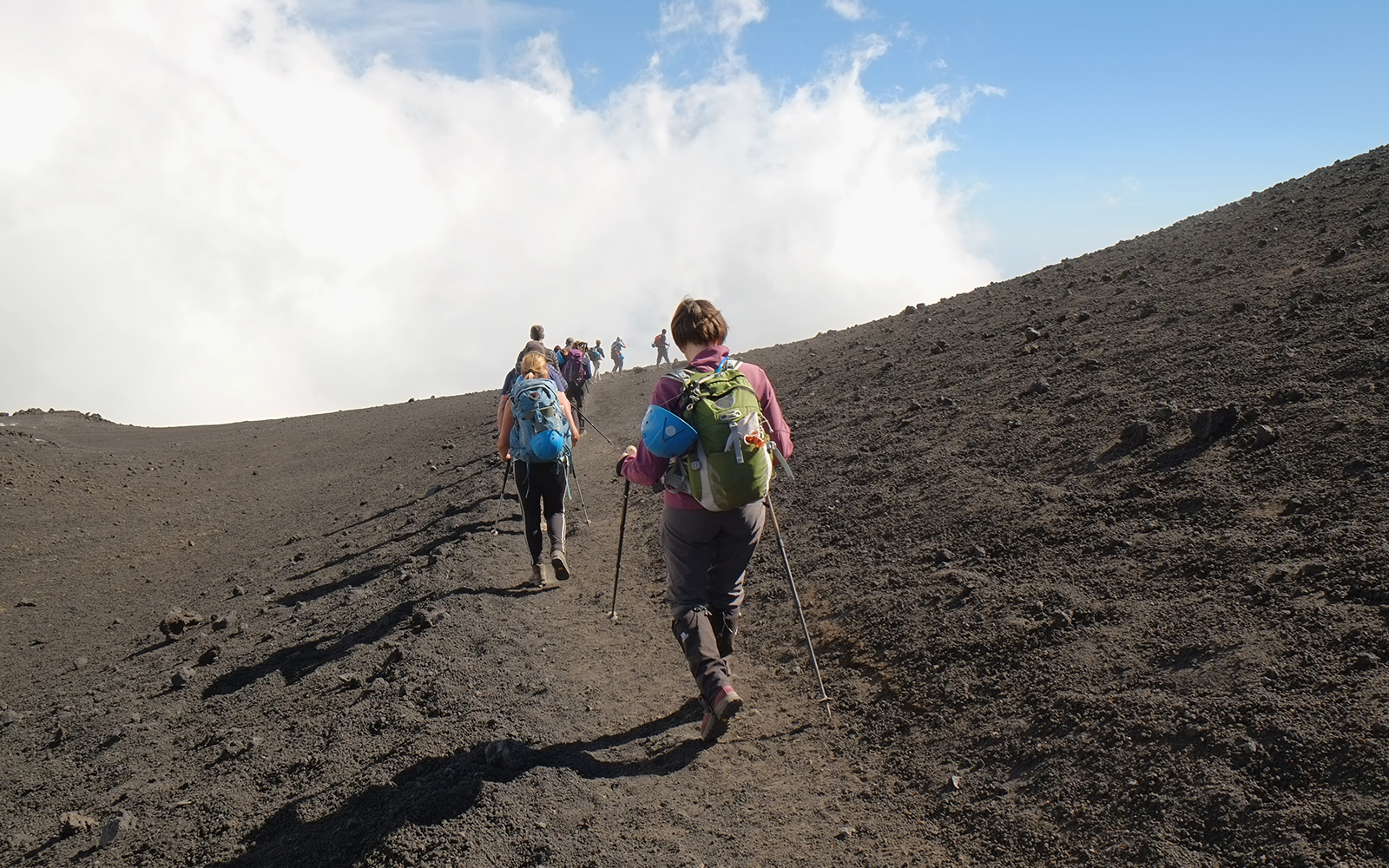 Trekking sull'Etna