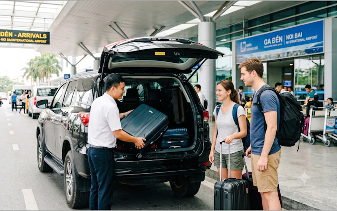 Hanoi Noi Bai Airport Arrival Fast-Track Meet & Greet + Private Transfer to Sapa