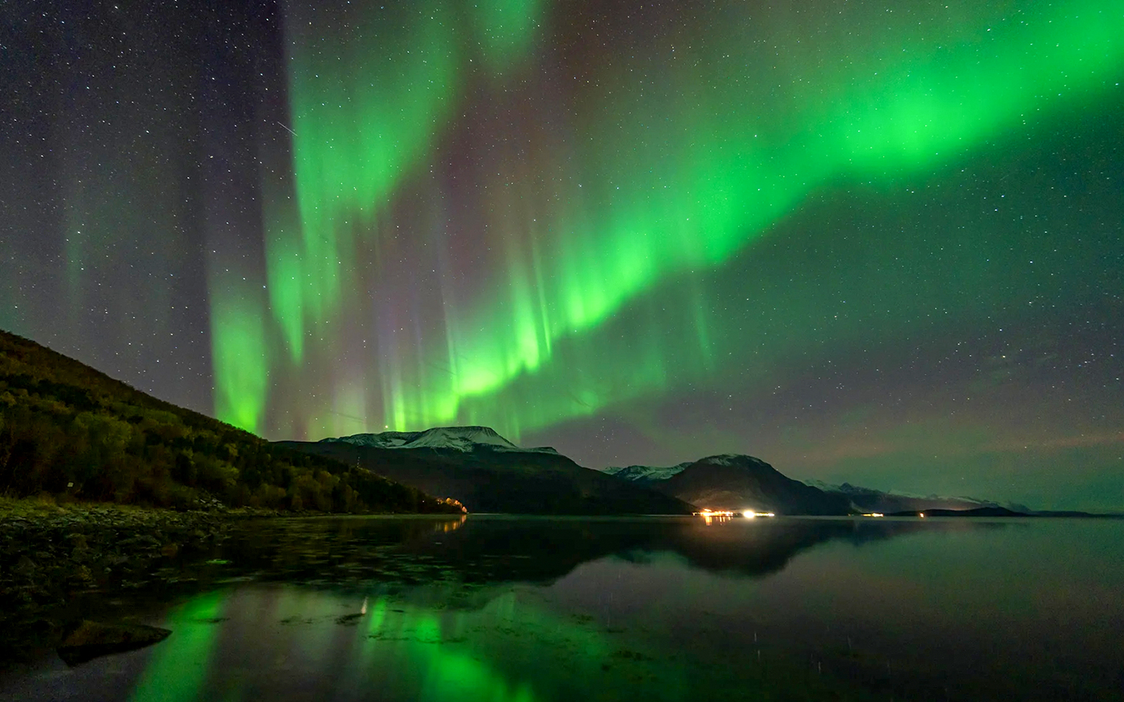 Observation af vildmarken ved Olkkajärvi-søen