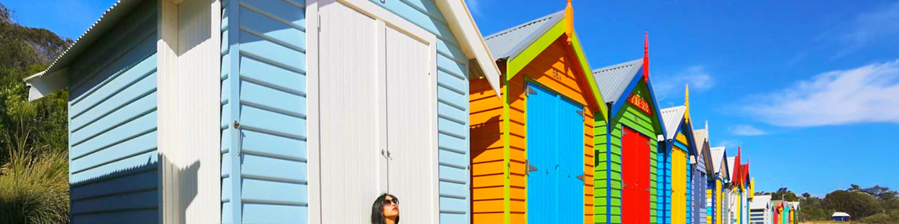 Da Melbourne: tour in giornata di Brighton Beach, Moonlit Sanctuary e Phillip Island con parata dei pinguini