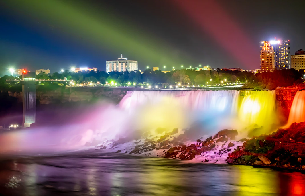 Tours nocturnos por las cataratas del Niágara
