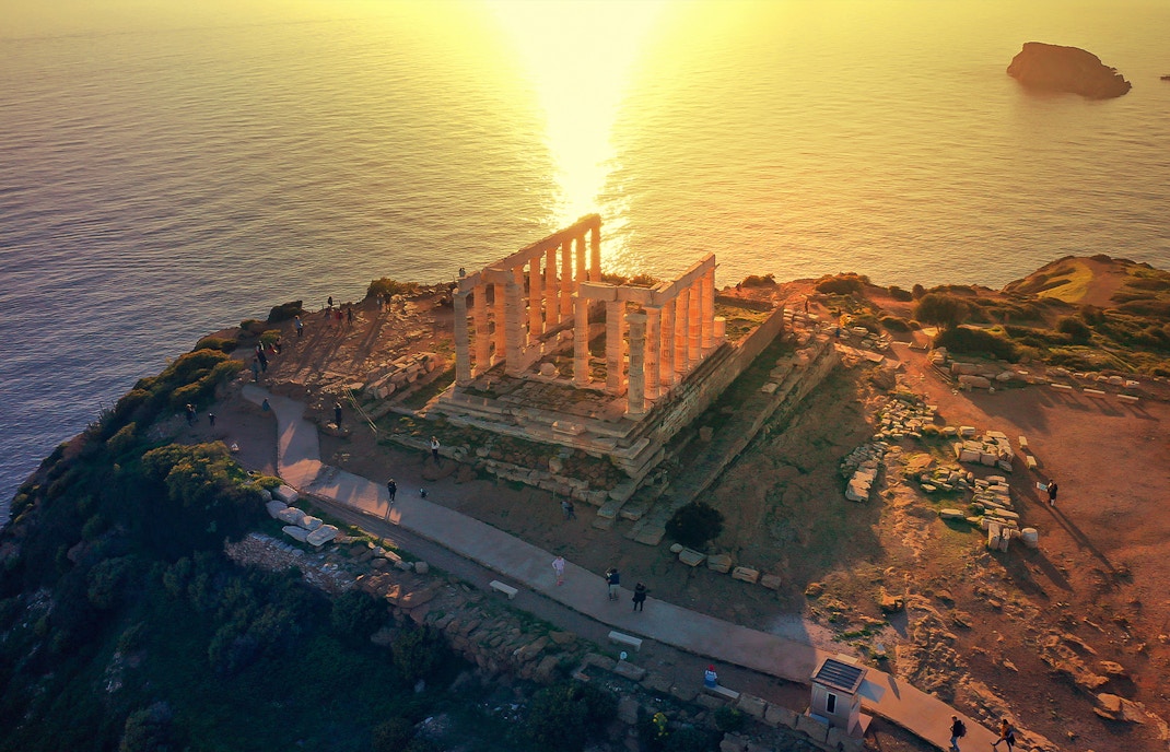 Entradas al Templo de Poseidón y Cabo Sounion