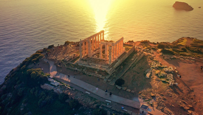 Temple of Poseidon Location