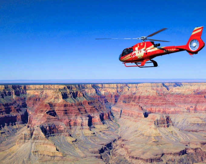 45-min Grand Canyon National Park Helicopter Tour with Optional Hummer Tour