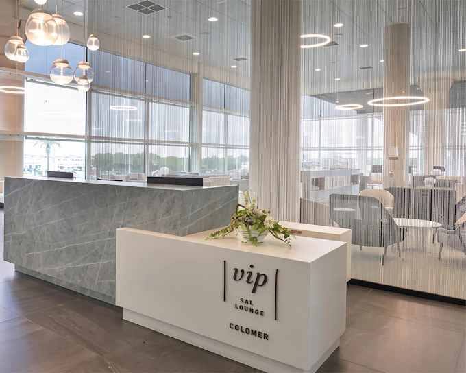 Barcelona El Prat Airport: Sala VIP Colomer Lounge at Terminal 1 (Product 52550)