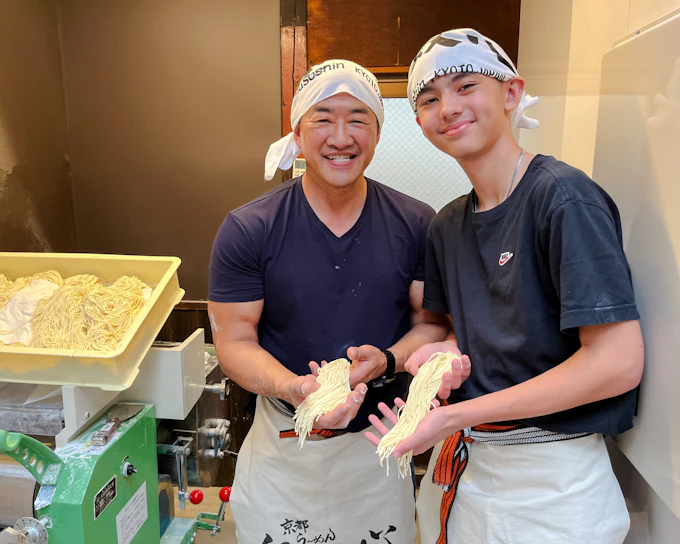 Kyoto Ramen Noodle-Making Cooking Class