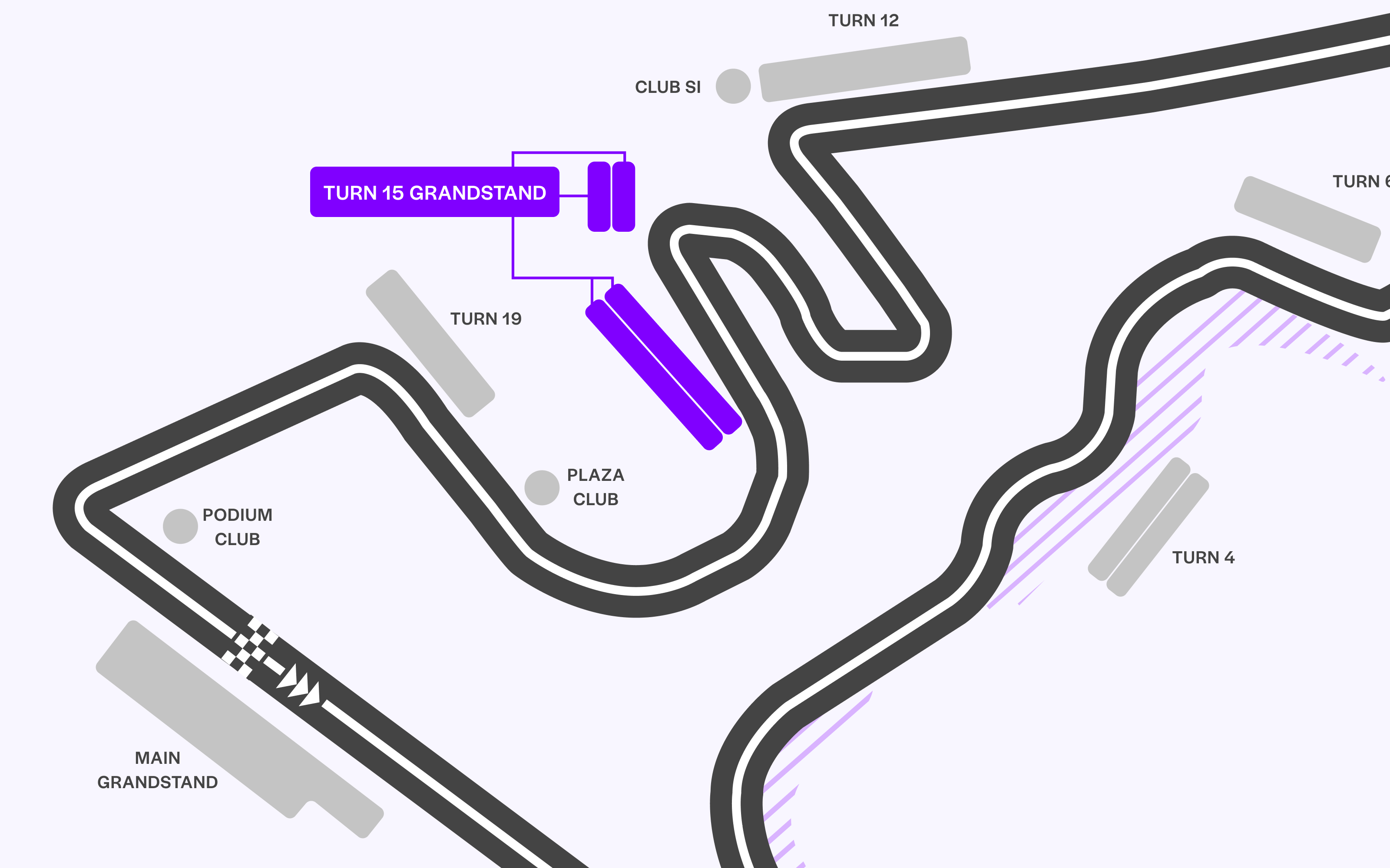 Tribune del Gran Premio degli Stati Uniti