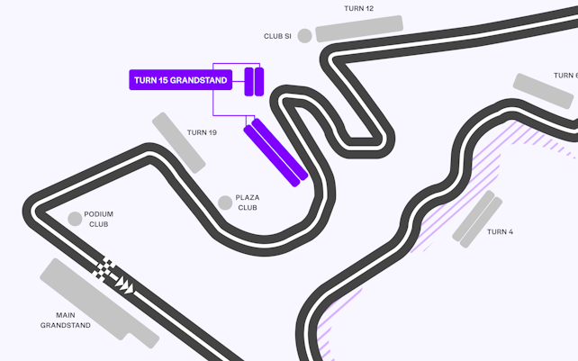 Austin GP Grandstands