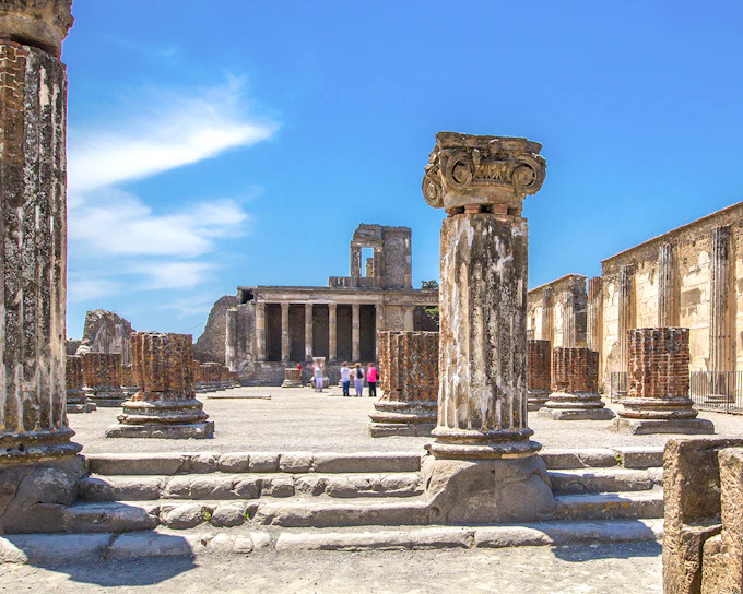 From Rome: Pompeii Entry Tickets & Sorrento Day Trip