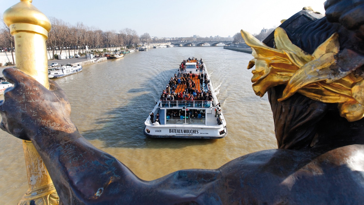 Bateaux Mouches on Seine River