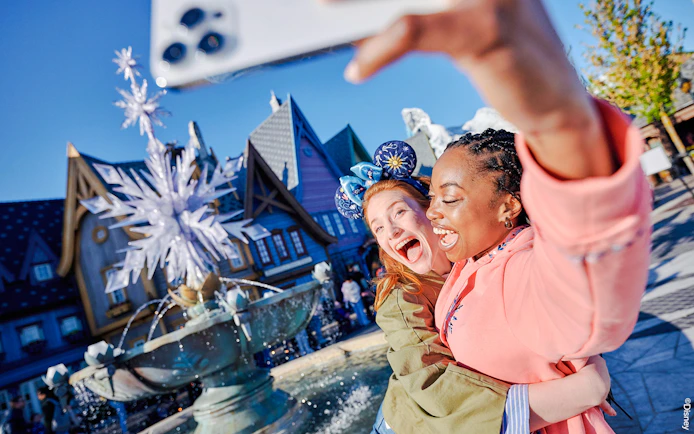 From Paris: Disneyland® Paris 2-Park Tickets with Shuttle Bus Transfers